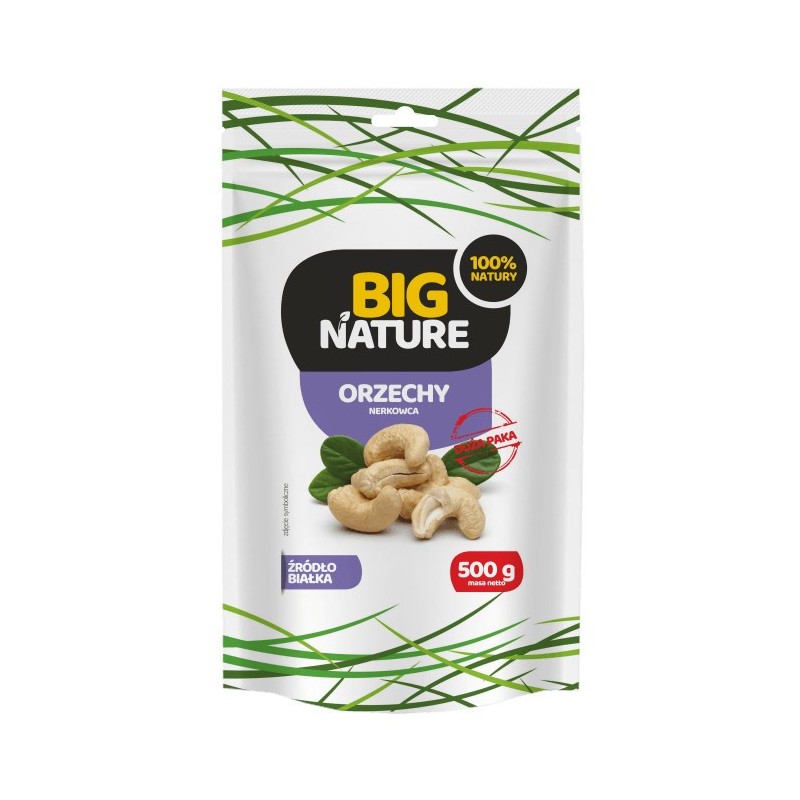Big Nature Orzechy Nerkowca połówki 500 g