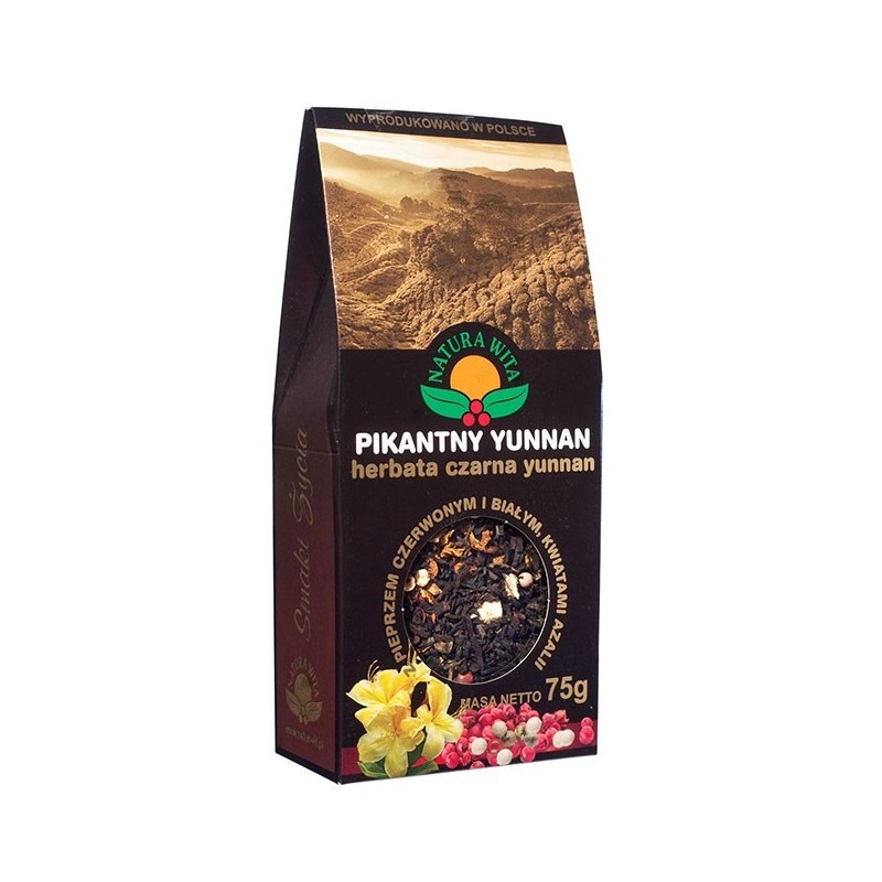 Natura Wita Pikantny Yunnan 75 g czarna herbata