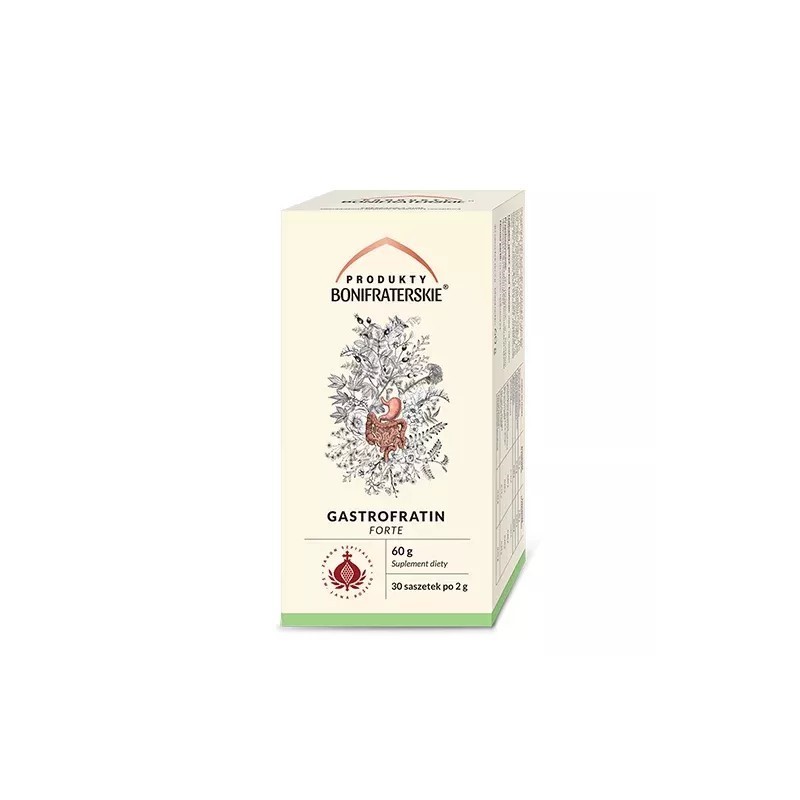 Produkty Bonifraterskie Gastrofratin Forte 30x2g