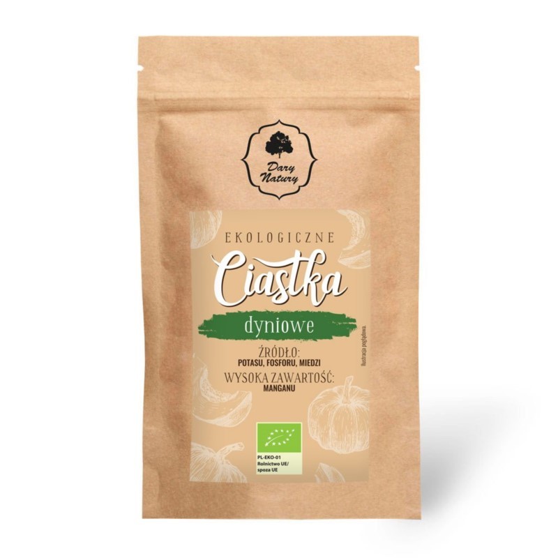 Dary Natury Ciasteczka Dyniowe Eko 150 g