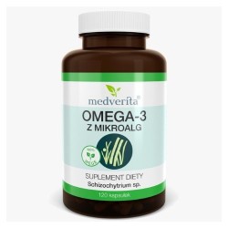 Medverita Omega 3 z Mikroalg 120 k
