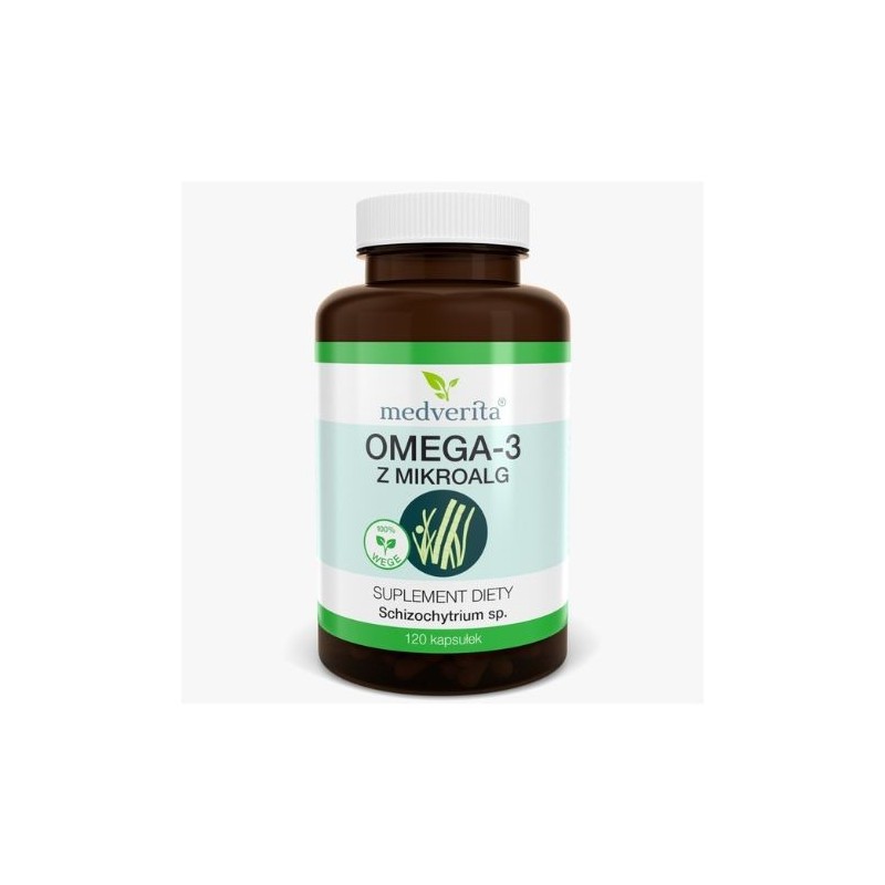 Medverita Omega 3 z Mikroalg 120 k