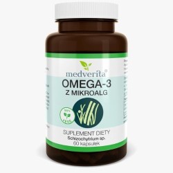 Medverita Omega 3 z Mikroalg 60 k