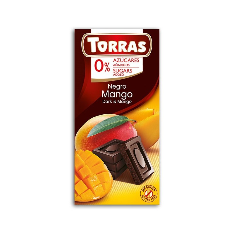 Torras Czekolada gorzka z mango 75 g