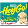 Hey Go Czekolada biała z orzechami i solą 60 g
