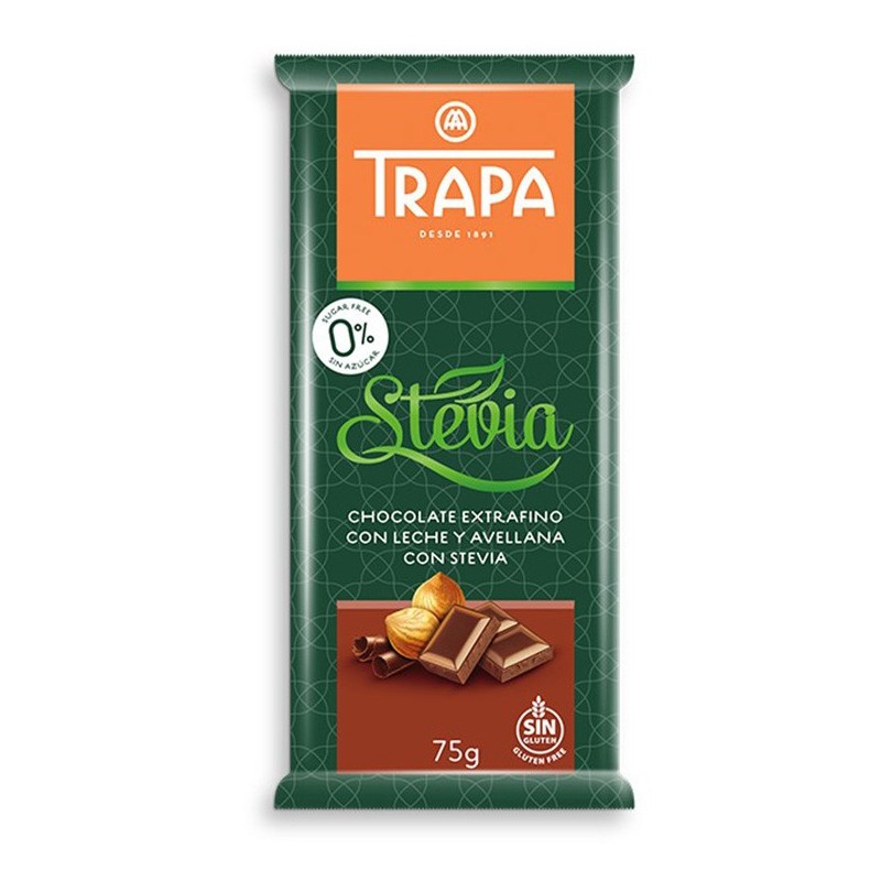 Trapa Czekolada mleczna z orzechami laskowymi 75 g