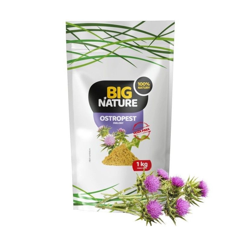 Big Nature Ostropest plamisty mielony 1 kg