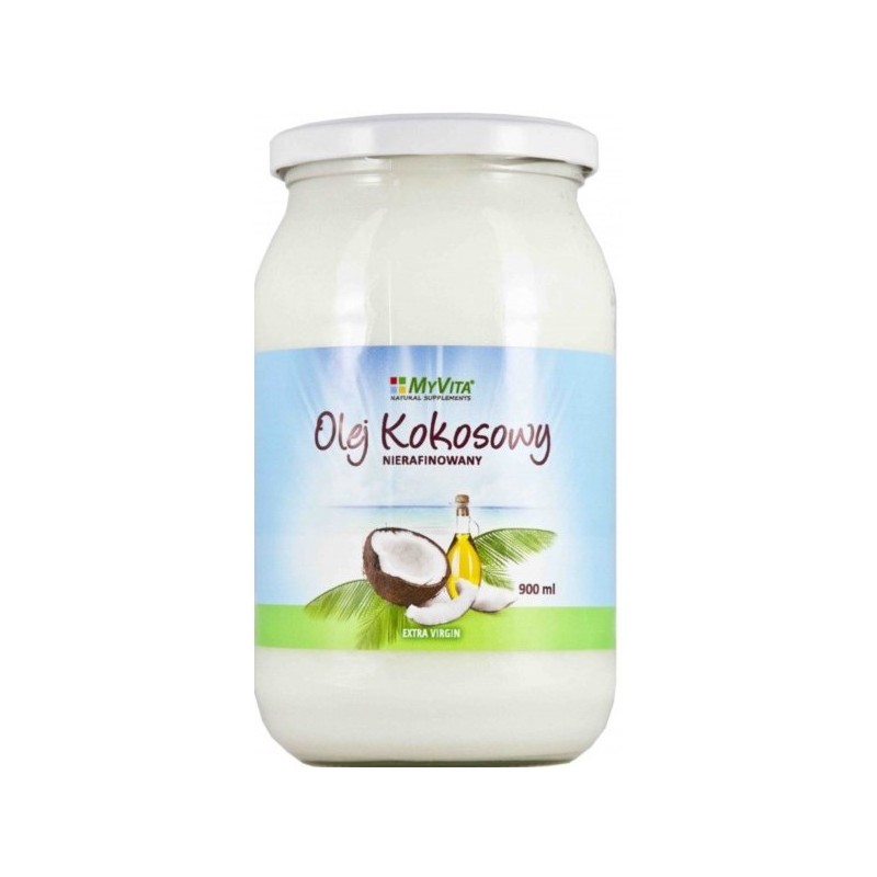 Myvita Olej Kokosowy Nieraf. 900 Ml