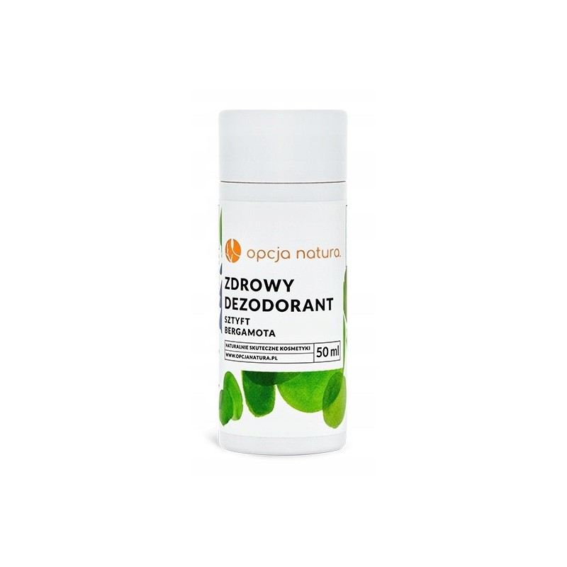 Opcja Natura Zdrowy Dezodorant sztyft bergamota 50
