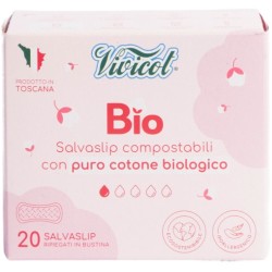 Vivicot Bio Wkładki Higieniczne Z Bio Bawełny 20Sz