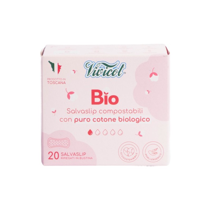 Vivicot Bio Wkładki Higieniczne Z Bio Bawełny 20Sz