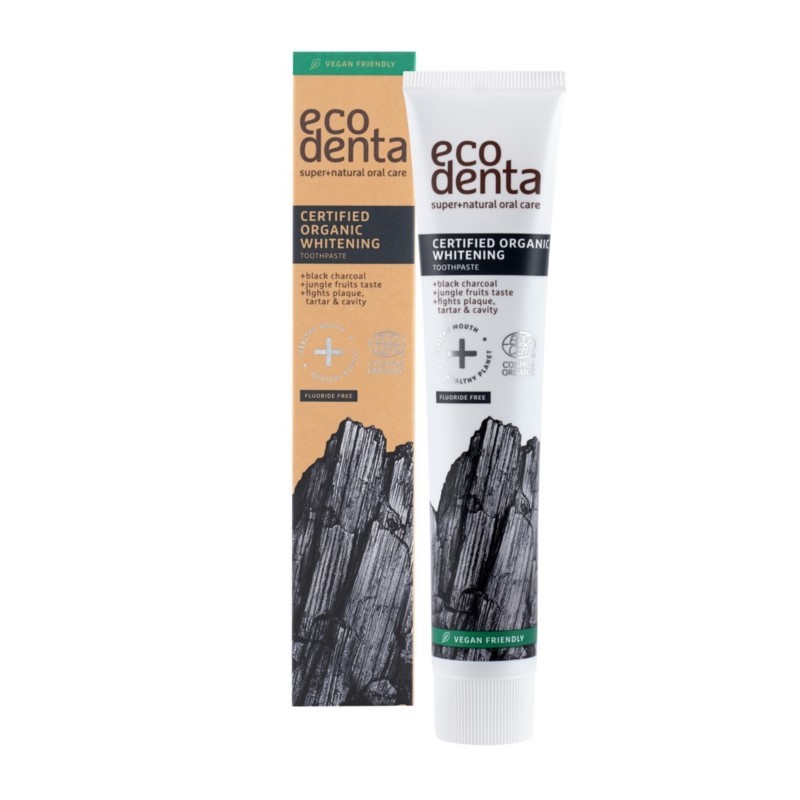 Ecodenta Pasta wybielająca z węglem do zębów  75ml