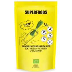 SUPERFOODS SOK Z MŁODEGO JĘCZMIENIA BIO