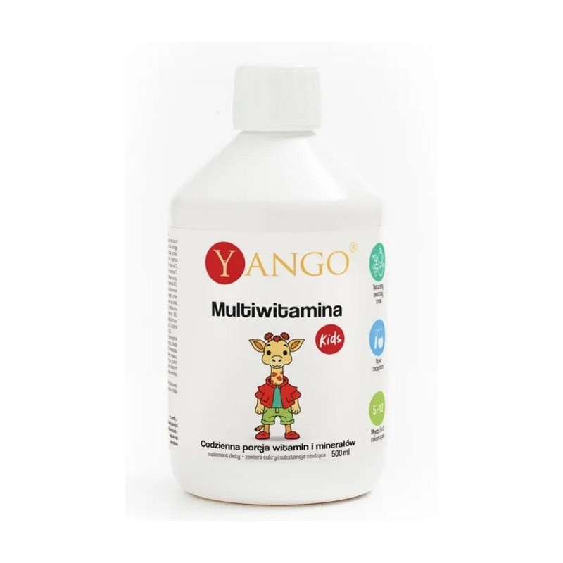 Yango Multiwitamina  Dla Dzieci 500 Ml