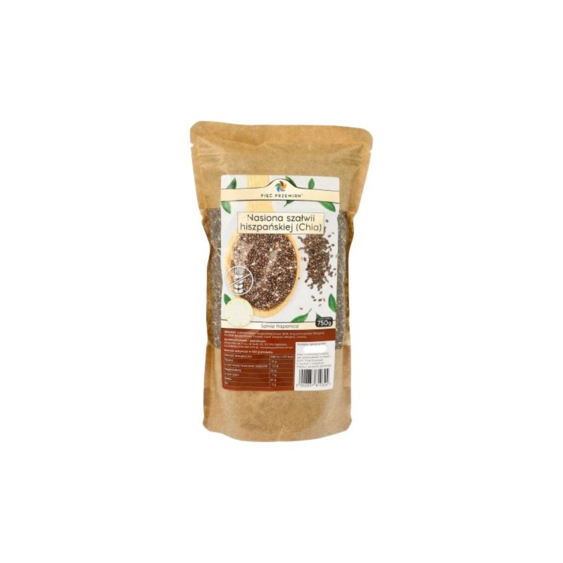 Pięć Przemian Chia Nasiona 750 g