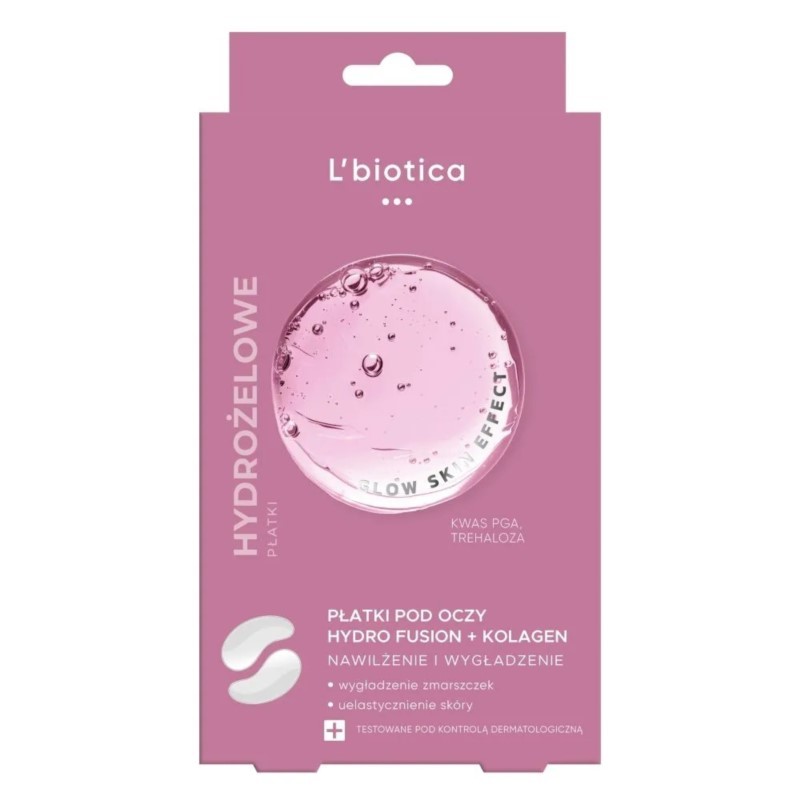 L'biotica Hydrożelowe płatki pod oczy 1 para nawil