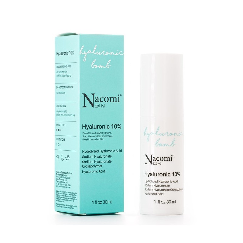 Nacomi Hyaluronic 10 % 30 ml Serum do twarzy