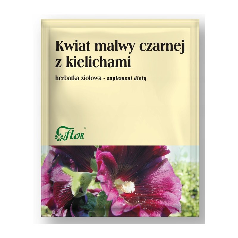Flos Kwiat malwy czarnej z kielichami 50 g