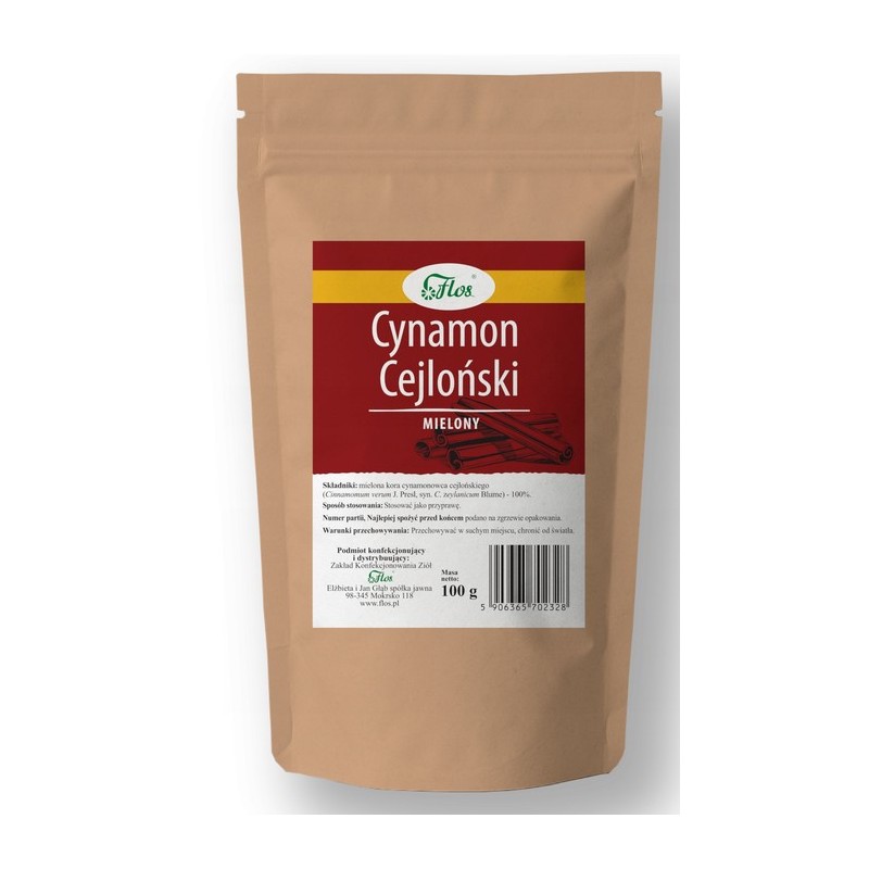 Flos Cynamon cejloński mielony 100 g