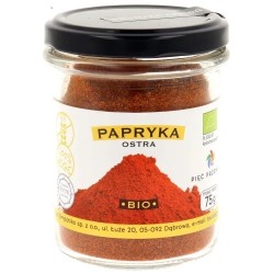 Pięć Przemian Papryka Ostra mielona BIO 85 g