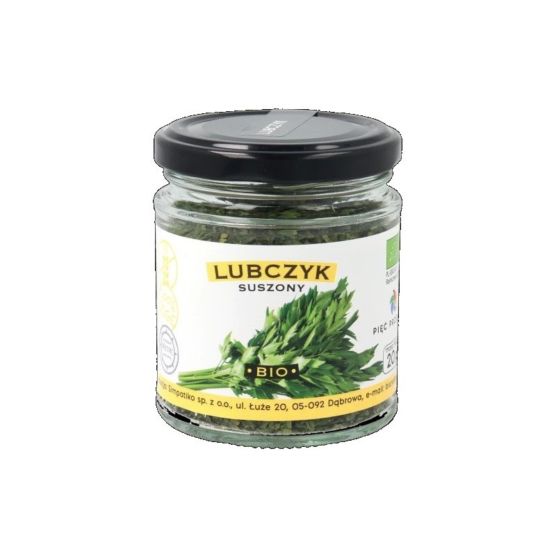 Pięć Przemian Lubczyk Suszony  BIO 35 g