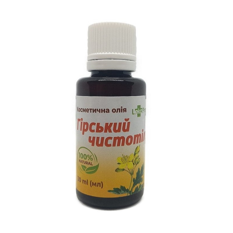 LekoPro Olejek kosmetyczny Glistnik górski 30 ml