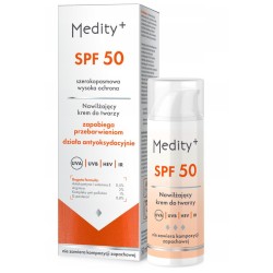 Medity+ SPF 50 Nawilżający krem do twarzy 50 ml