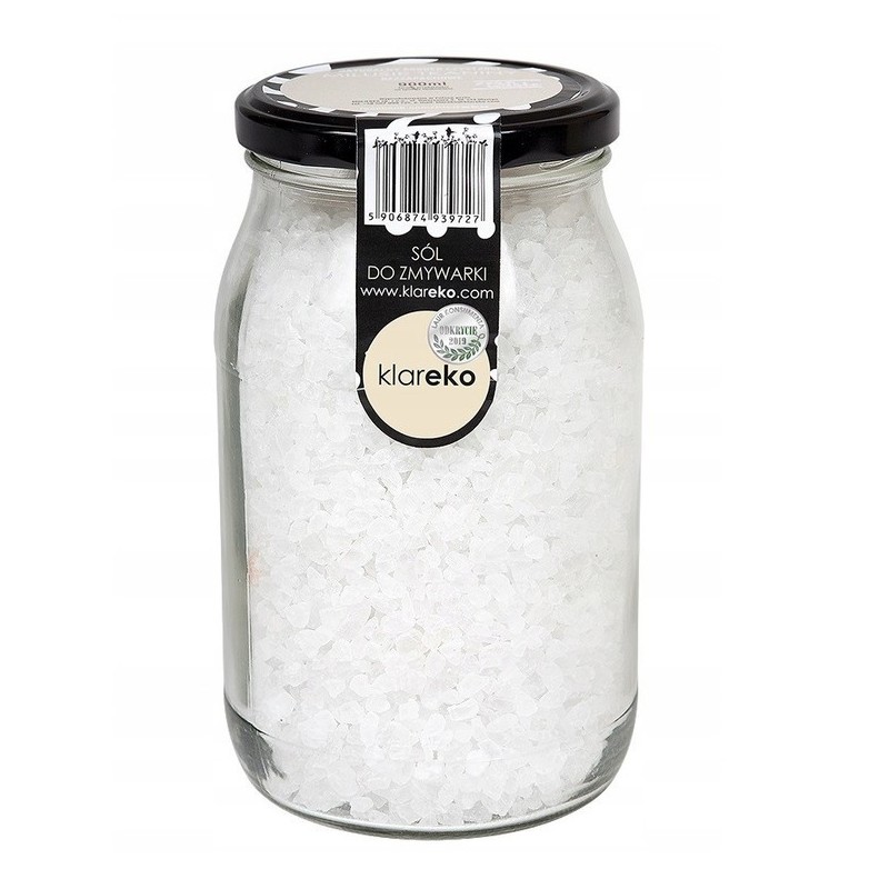 Klareko Sól Do Zmywarki Słój 1 kg