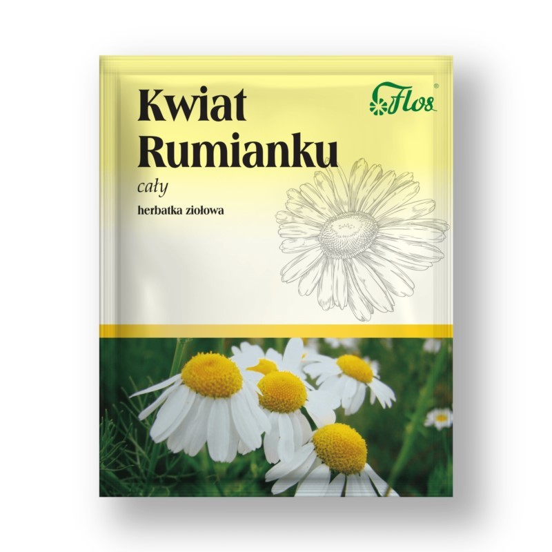 Flos Kwiat Rumianku cłay 50G