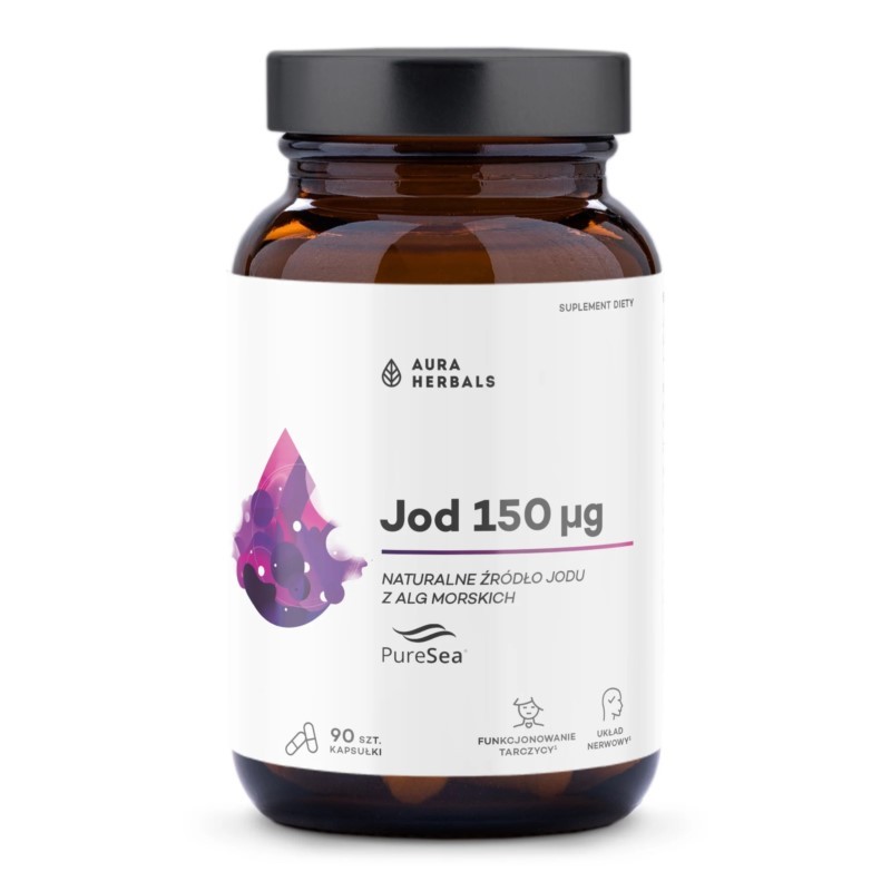 Aura Herbals Jod 150 µg  90 kapsułek