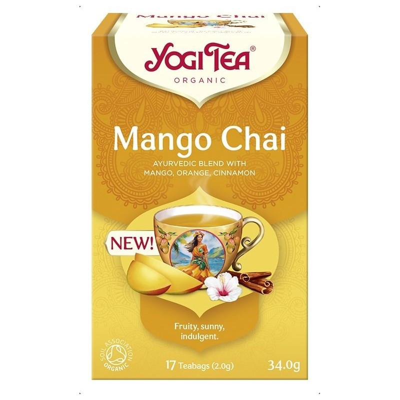 Yogi Tea Herbata Mango Chai Bio 17X1,8 G
