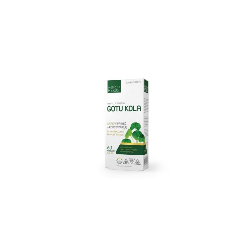 Medica Herbs Gotu Kola 520 mg 60 k