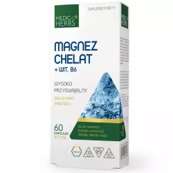 Medica Herbs Magnez Chelat + Wit. B 60 k