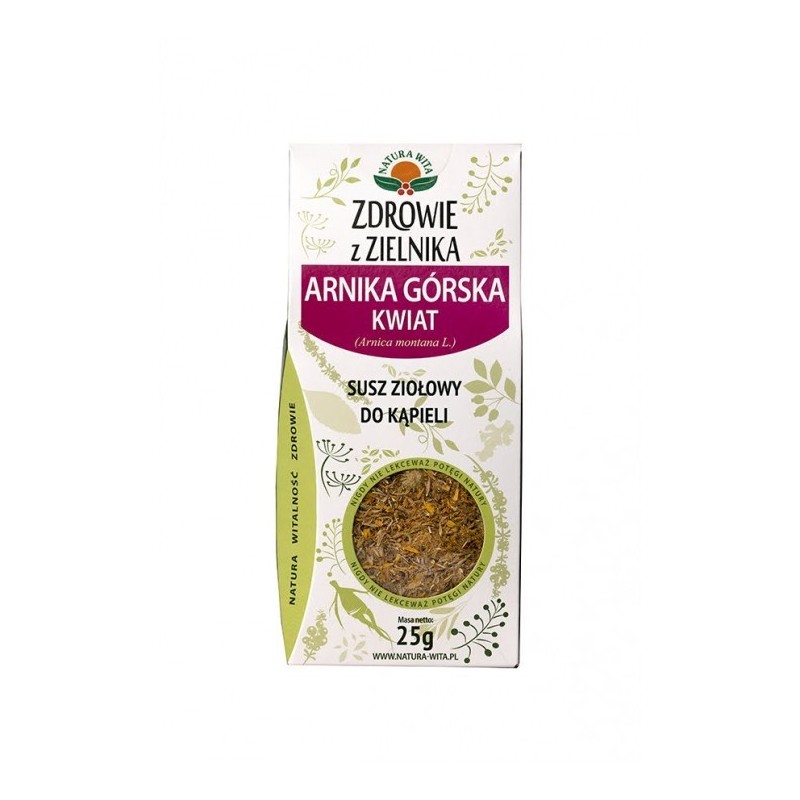 Natura Wita Arnika Górska Kwiat 25G