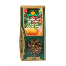 Natura Wita Herbata Zielona Mango Berberys 100 g