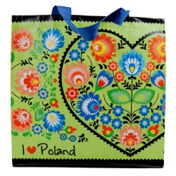 Torba Z Pp Esy-Floresy Serce Jasno Zielona
