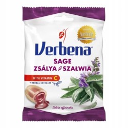 Verbena Dzika Szałwia cukierki ziołowe 60g