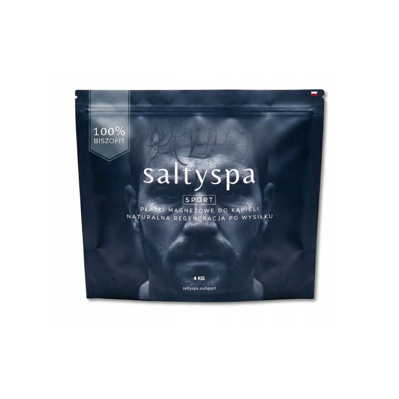 Saltyspa Płatki magnezowe do kąpieli SPORT 4 kg
