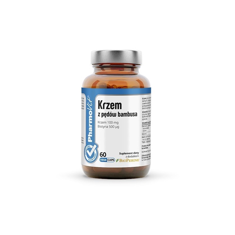Pharmovit Krzem z pędów bambusa 60 k.