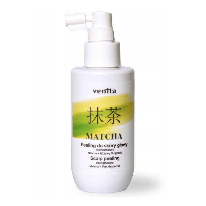 Matcha Peeling wzmacniający z ziel. herbatą i grej