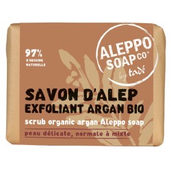 Mydło Aleppo arganowe peelingujące 100 g