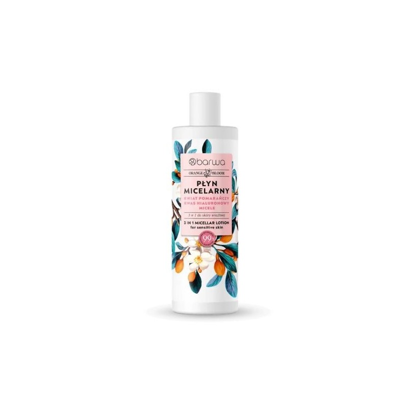 Barwa Płyn Miceralny 3 w 1 skóra wrażliwa 400 ml