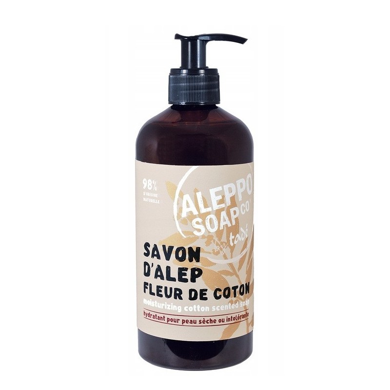 Mydło Aleppo o zapachu bawełny 500 ml