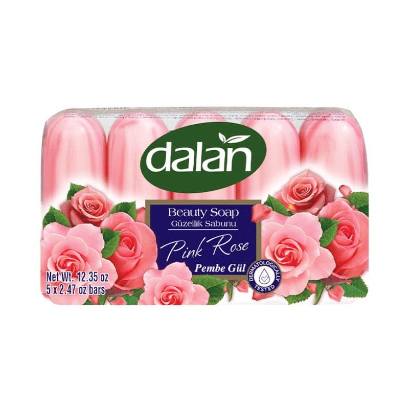 Dalan DIANA mydło toaletowe róża 5X75 g