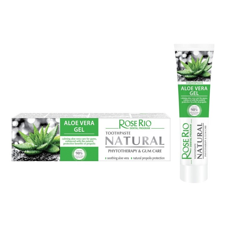Rose Rio Pasta do zębów Aloe 65 ml