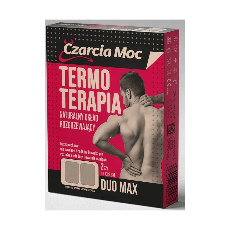 Milapharm Czarcia Moc plater rozgrzewajacy Duo Max
