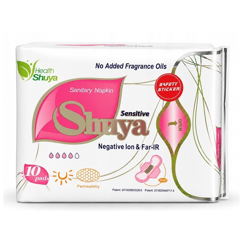 Shuya Health Sensitive Podpaski dzienne 10 szt.