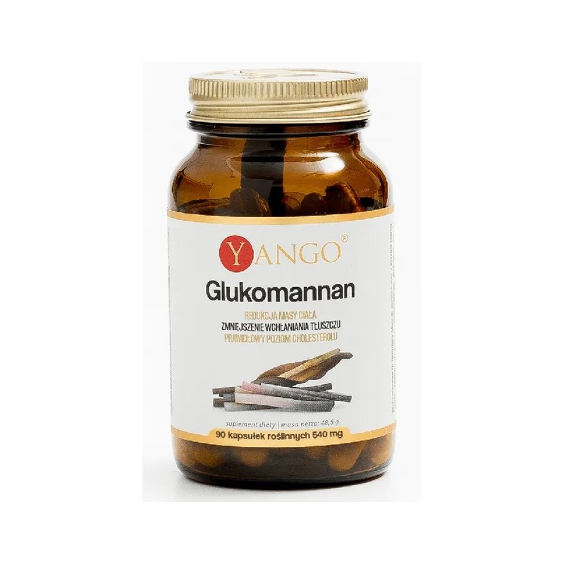 Yango Glukomannan 540 mg 90 k