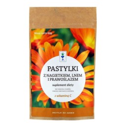 Planta Lek Pastylki z nagietkiem, lnem i prawoślaz