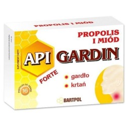 Bartpol Api Gardin Propolis Miód 16 Tabl.